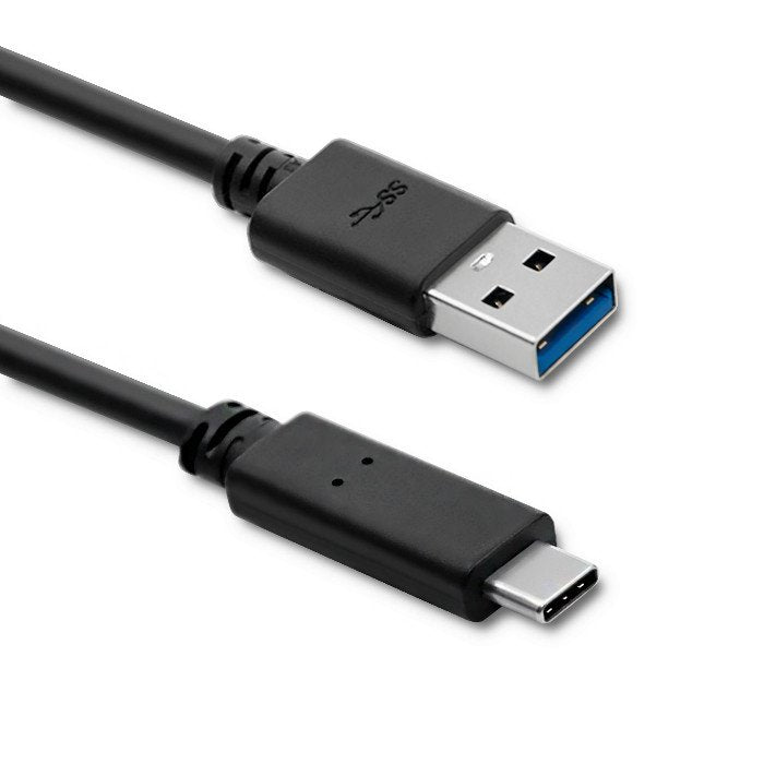 Qoltec 50363 Usb 3.1 Type C Male Cable Usb 3.0 A Male 1.8m Black