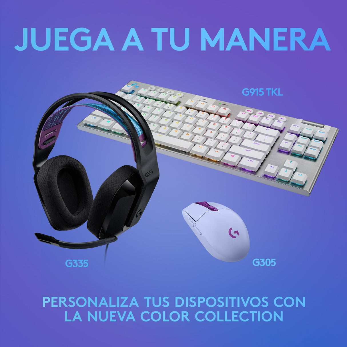 Auriculares Gaming Con Micrófono Logitech G335 Jack 3.5 Negros