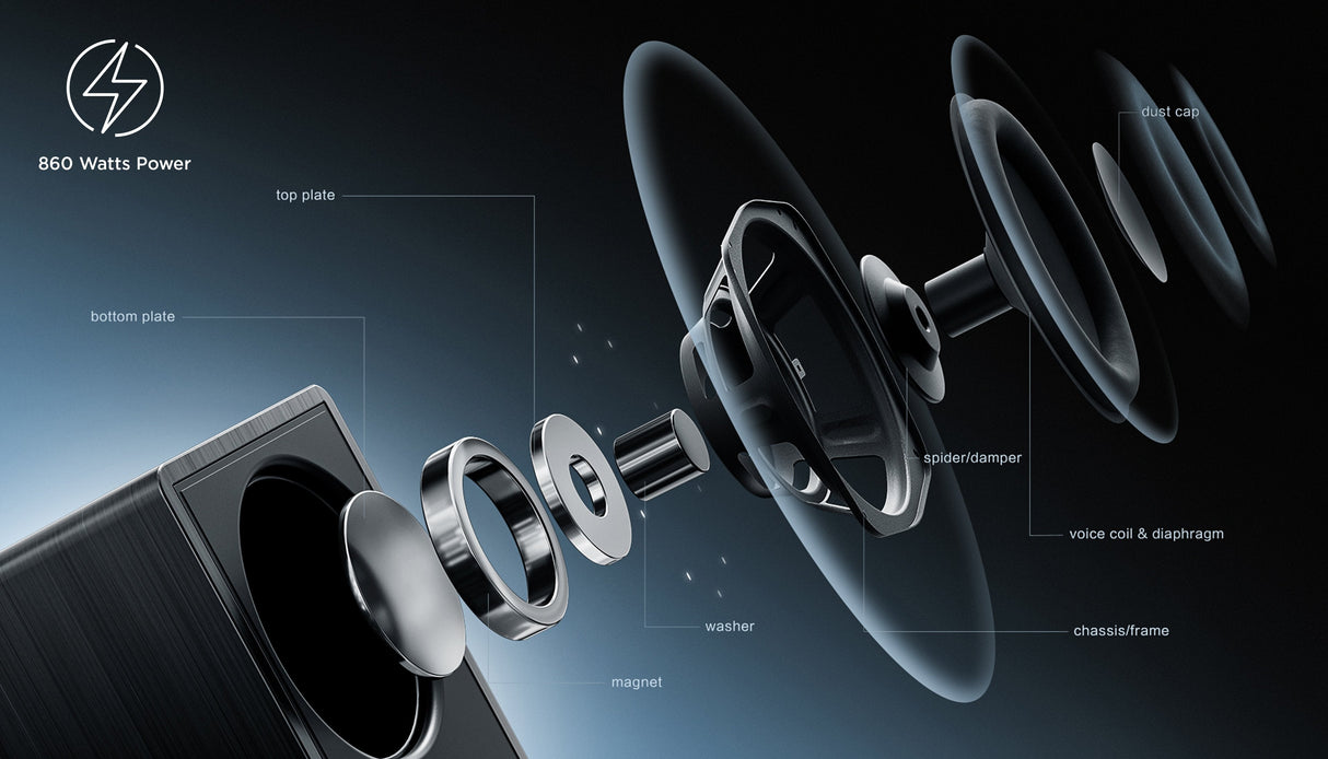 EAN 8720568106052 - TCL Q Q85H Titanio 7.1.4 canales 510 W imagen 2