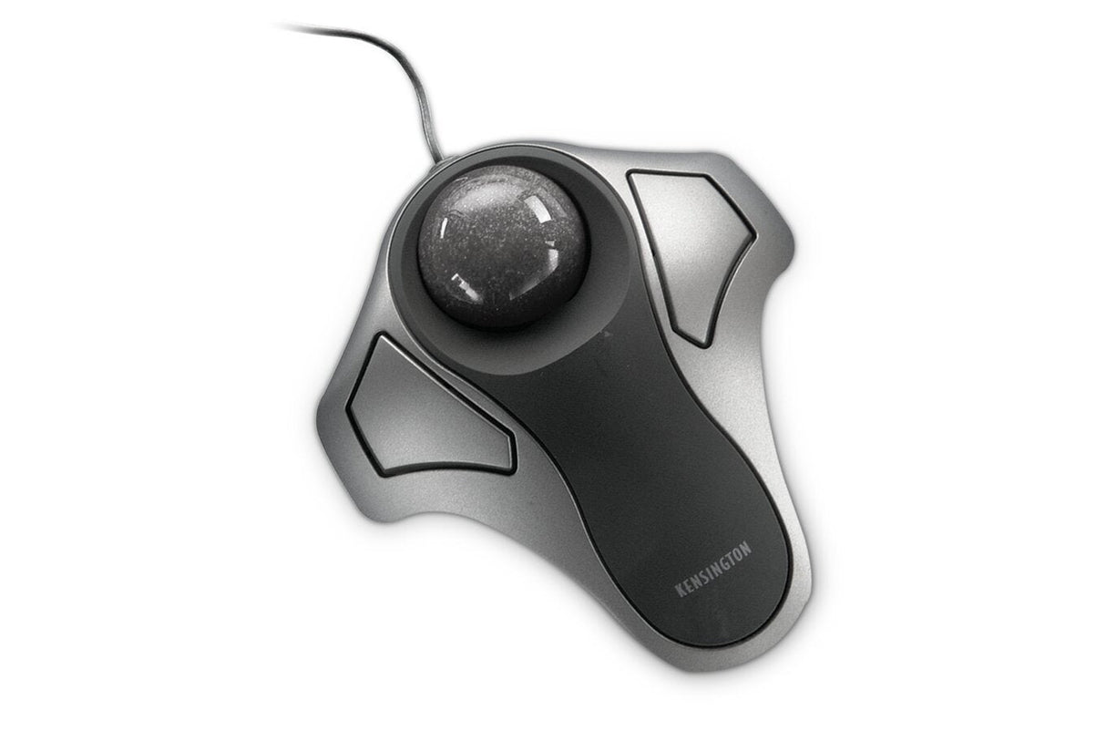 Kensington Orbit Optical Trackballbola De Seguimientoptico2 Botonescableadousbnegro, Plata Metalizado