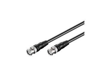 Microconnect Bnc/Bnc 5m Cable Coaxial Negro