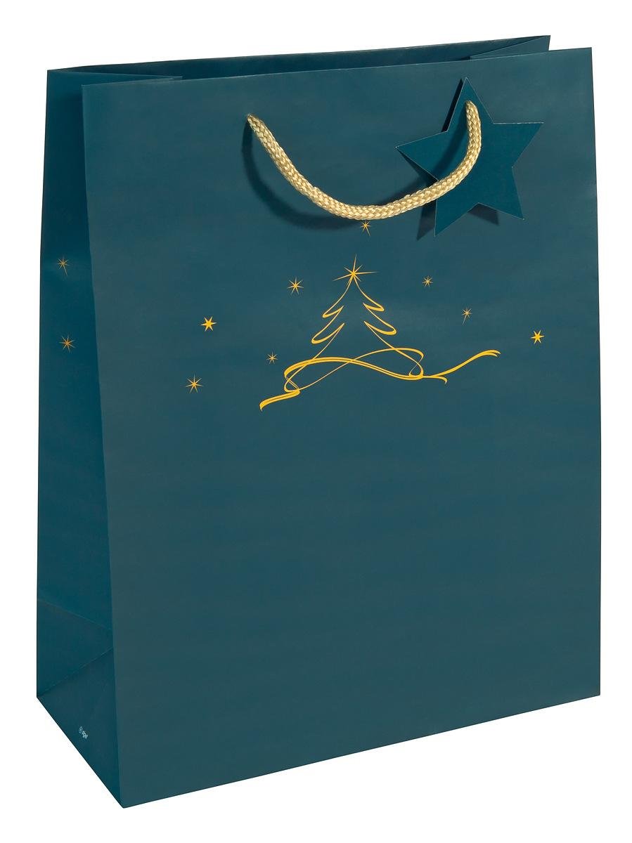 Sigel Geschenktüten Christmas Tree Motiv 26,0 X 33,0 Cm, 5 Unidades