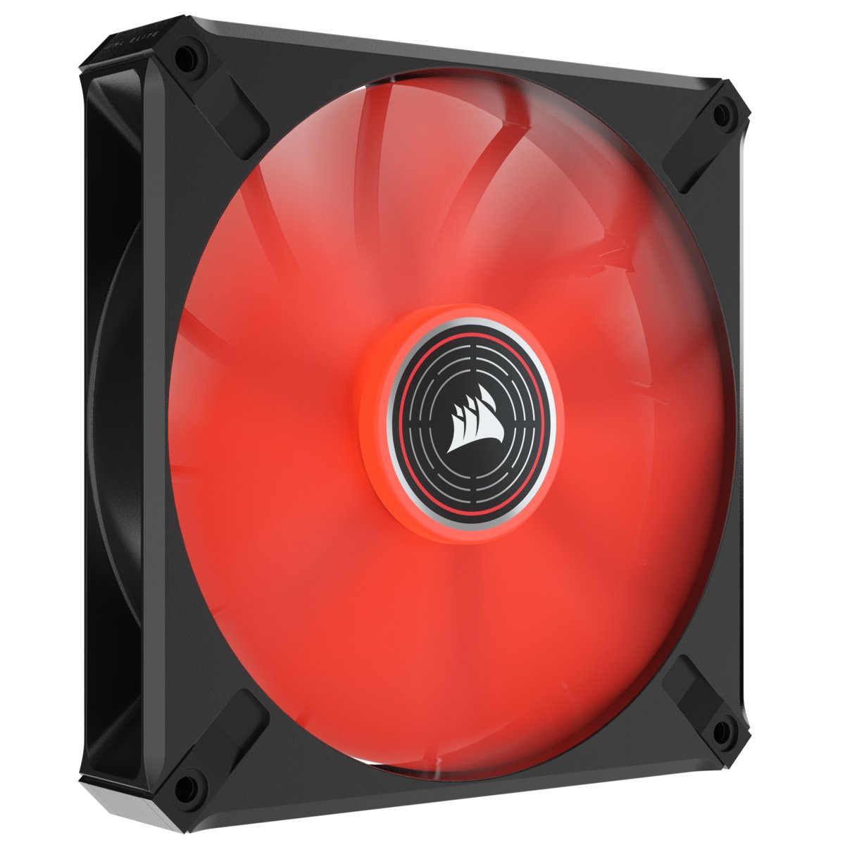 Ventilador Corsair 140*140*25 Ml140 Led Elite Airguide Rojo Co-9050123-Ww