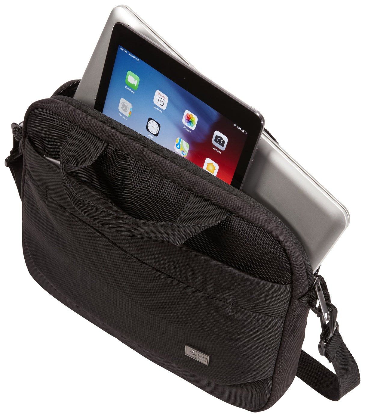 EAN 0085854244626 - Case Logic Advantage ADVA-111 Black 29,5 cm (11.6") Bandolera Negro imagen 4
