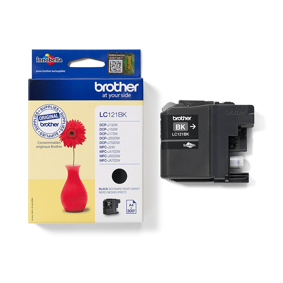 EAN 4977766723183 - Brother LC121BK cartucho de tinta 1 pieza(s) Original Negro imagen 4