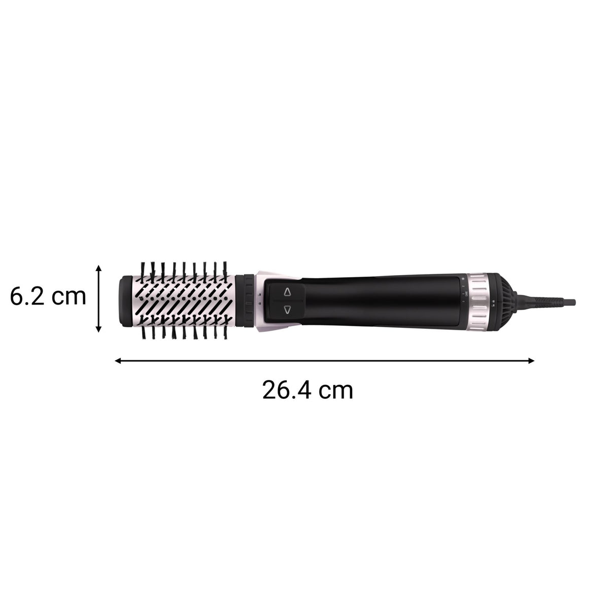 EAN 3121040089392 - Rowenta Brush Activ' Dry & Style CF9550 Cepillo de aire caliente Caliente Negro 1000 W 1,8 m imagen 11