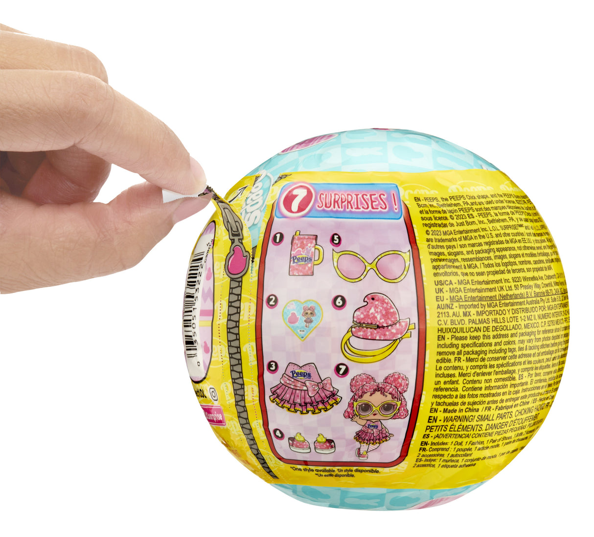 EAN 0035051532224 - L.O.L. Surprise! Loves PEEPS Tots- Fluff Chick imagen 7