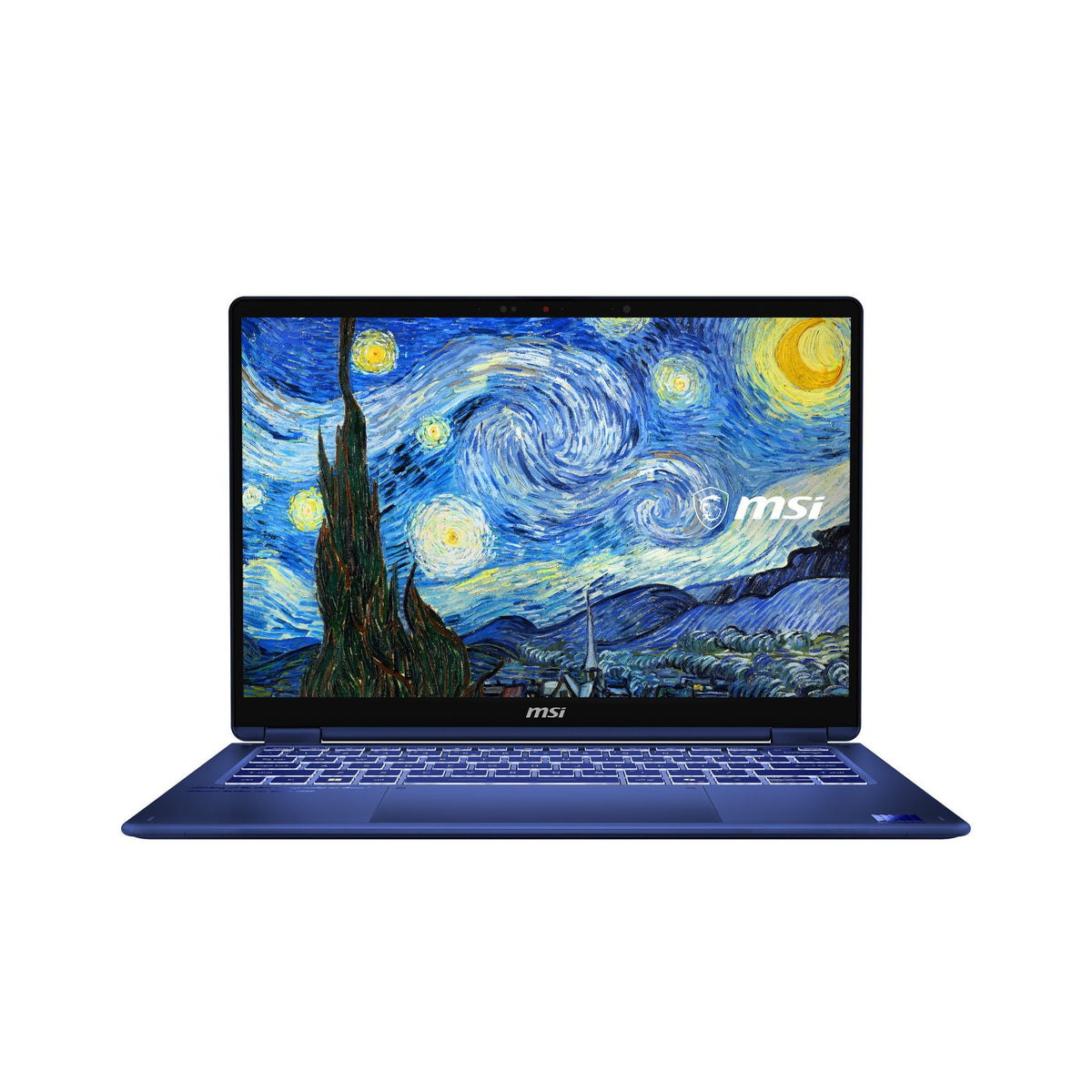 Msi Prestige 14 Flip Ai+ The Starry Night-262fry Copilot+ Pc Intel Core Ultra X9 378h Hybride (2-En-1) 35,6 Cm (14) Pantalla Táctil Full Hd+ 32 Go Lpddr5x-Sdram 1 To Ssd Wi-Fi 7 (802.11be) Windows 11 Home Negro, Azul