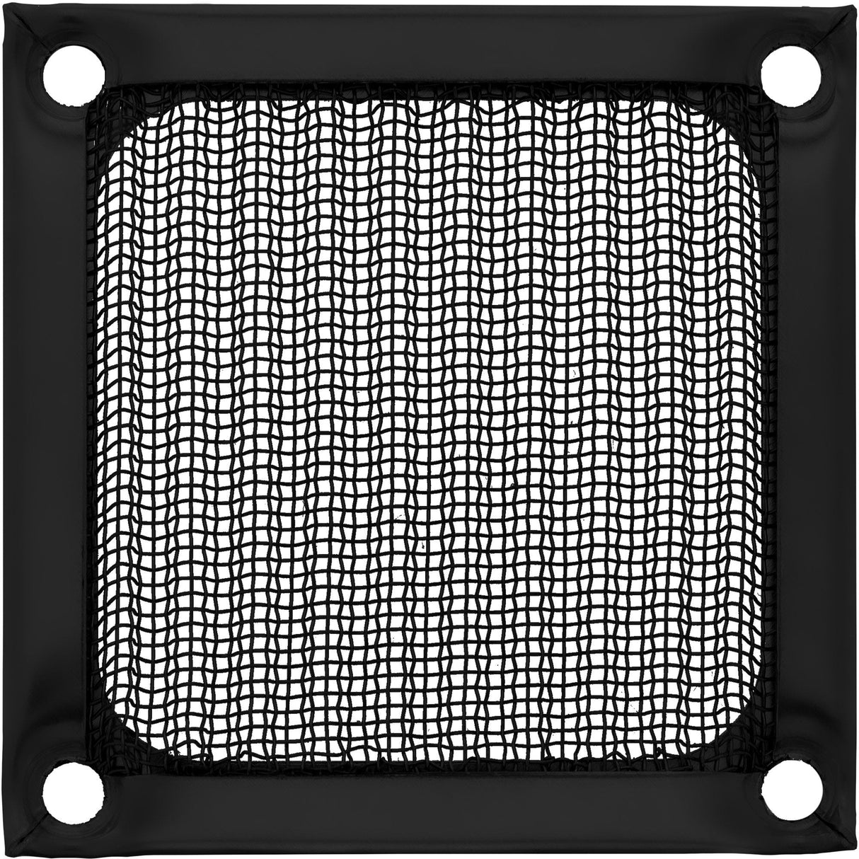 Filtro De Aluminio Inline Fan Grill 60x60mm Negro