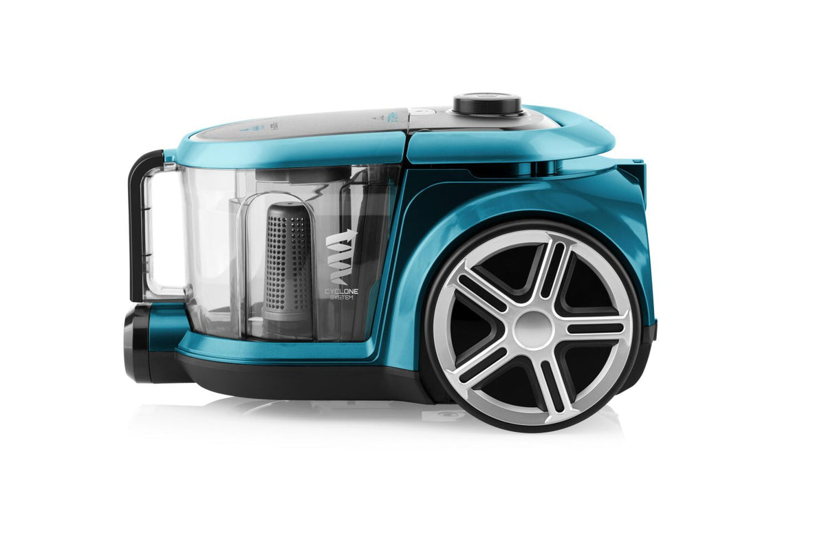 Aspirador Eta Stormy Eta251790000 Sin Bolsa, Potencia 700 W, Capacidad Polvo 2,2 L, Azul