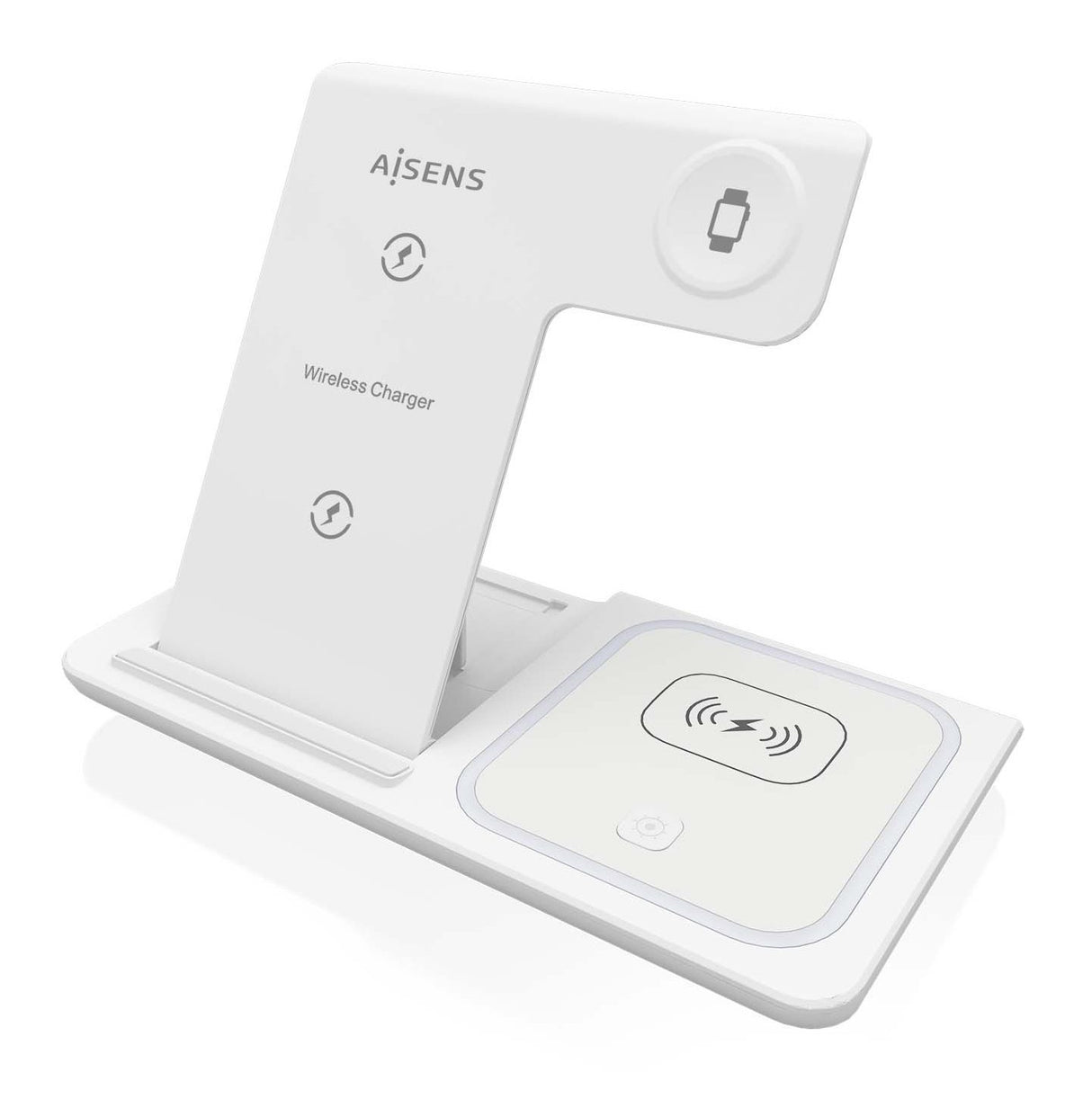 EAN 8435739901694 - AISENS ASCH-15W3WC044-W cargador de dispositivo móvil Auriculares, Teléfono móvil, Smartphone, Reloj inte imagen 2