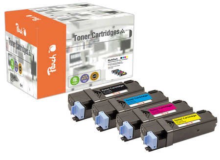 Peach Toner Dell 1320 Multipack Bk,C,M,Y Remanufacturado