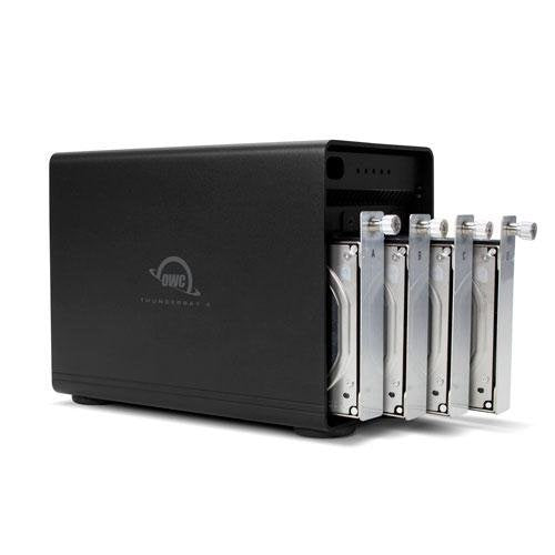 EAN 0810100981006 - OWC ThunderBay 4 Carcasa de disco duro/SSD Negro 2.5/3.5" imagen 5