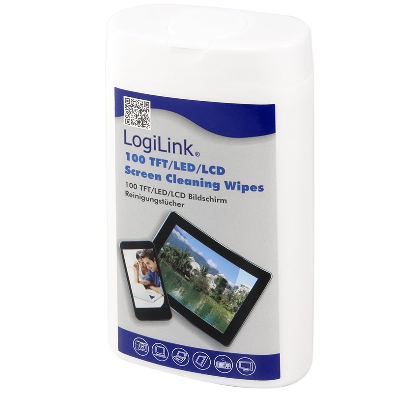 EAN 4052792003413 - LogiLink RP0010 kit de limpieza para computadora LCD/TFT/Plasma Paños secos para limpieza de equipos imagen 1