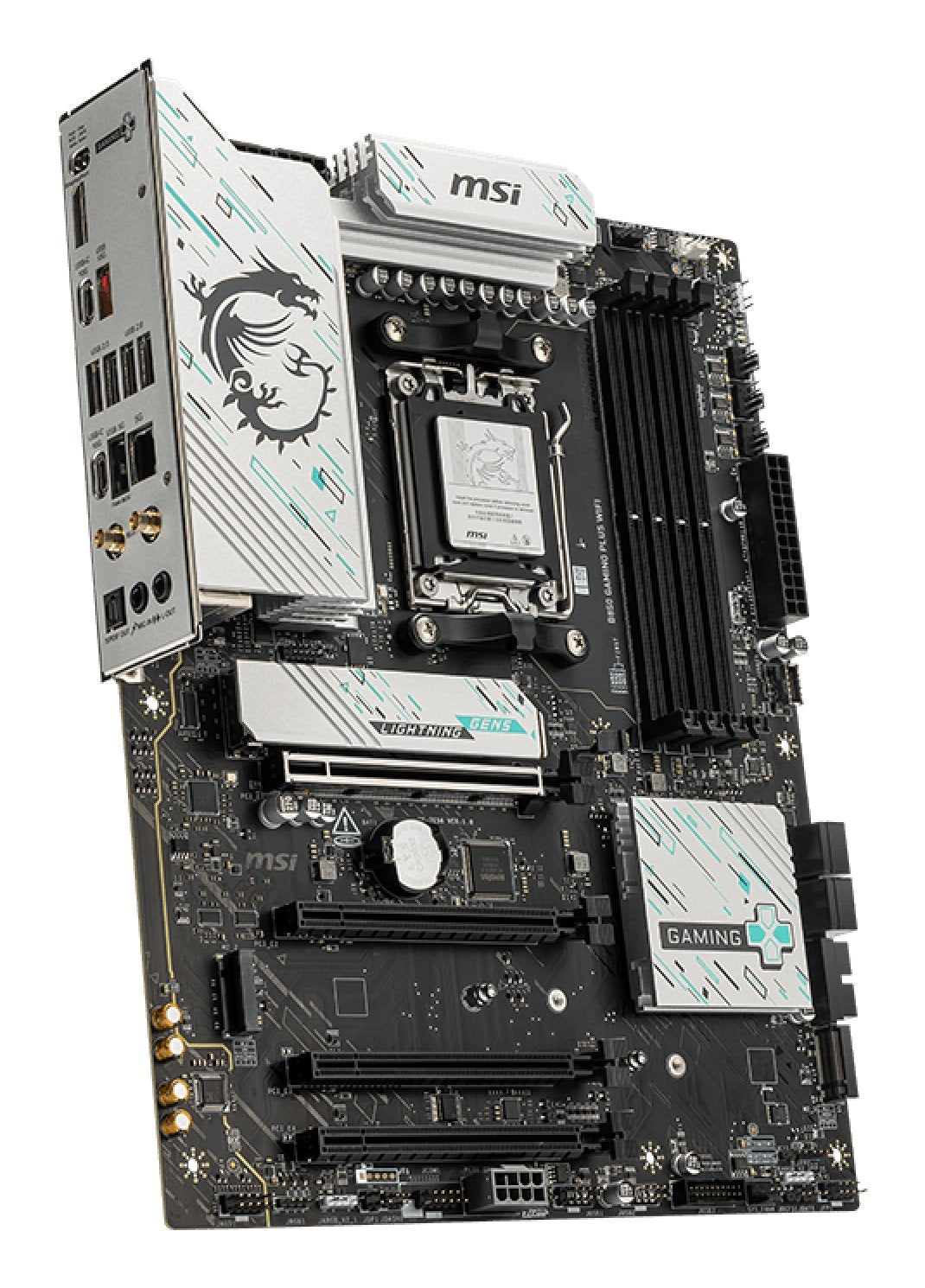 EAN 4711377285438 - MSI B850 GAMING PLUS WIFI placa base AMD B850 Zócalo AM5 ATX imagen 4
