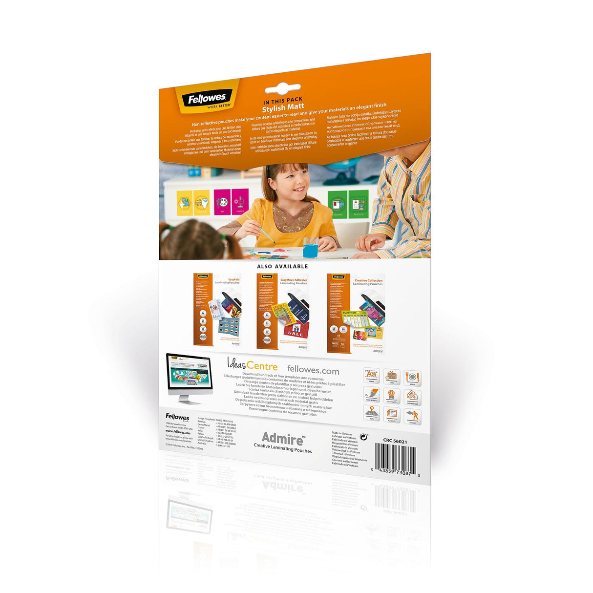 Fellowes 5602101 Plastificador 25 Pieza(S) A4 80mikron Mylish 25er