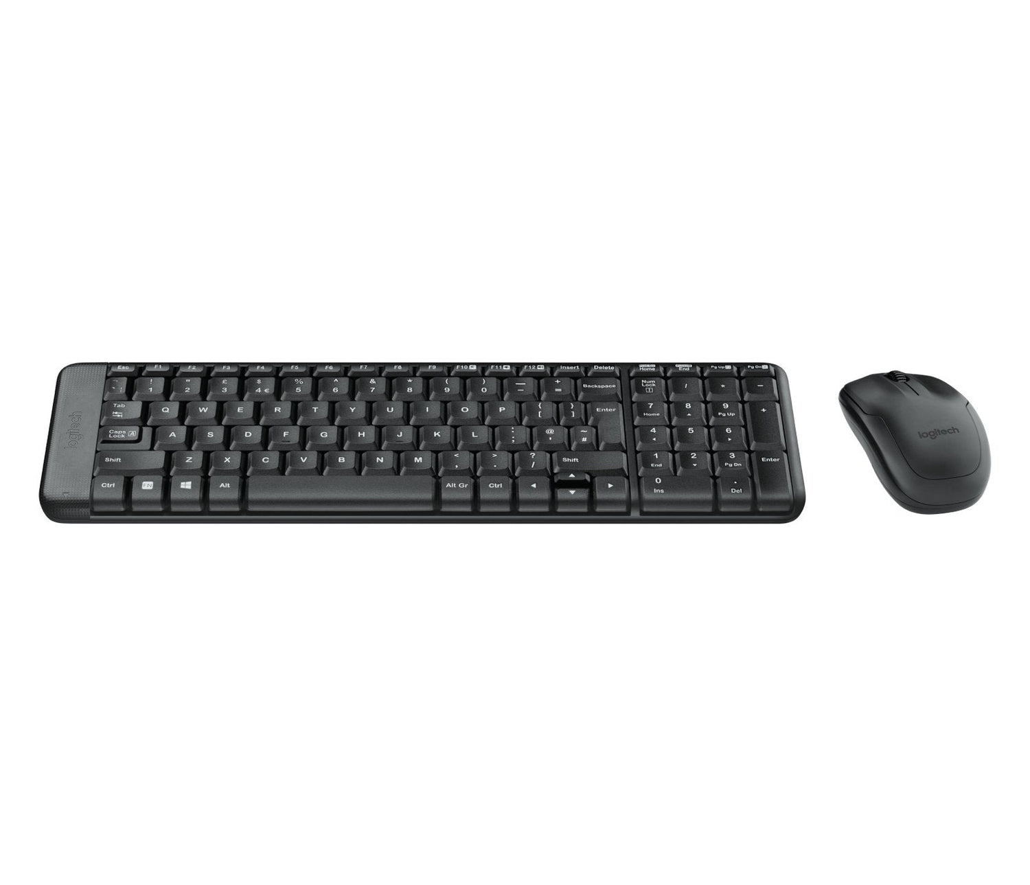 EAN 5099206029859 - Logitech 920-003161 teclado Ratón incluido Oficina RF inalámbrico QWERTY Internacional de EE.UU. Negro imagen 1