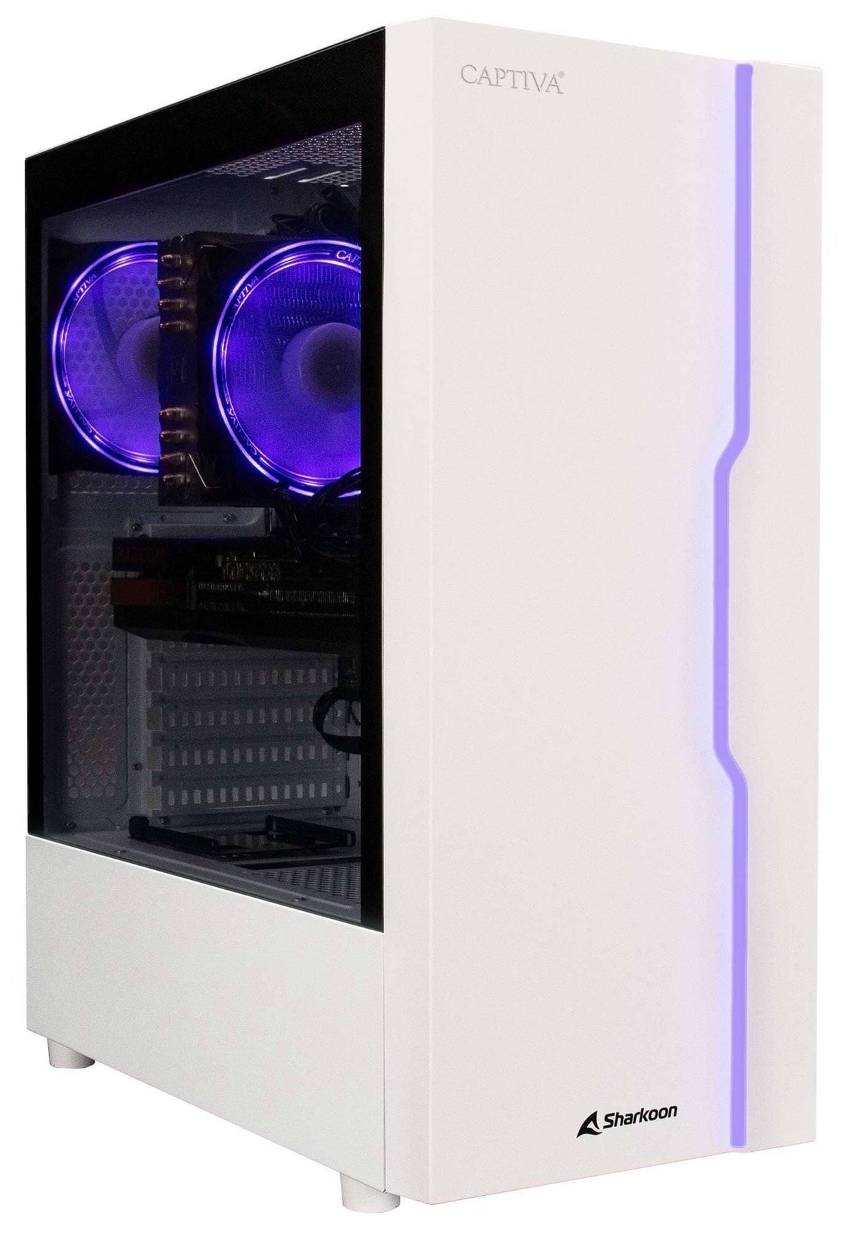 Captiva Advanced Gaming R86-339 Amd Ryzen 5 5600 32 Gb Ddr4-Sdram 1 Tb Ssd Nvidia Geforce Rtx 4060 Windows 11 Home Escritorio Pc Blanco