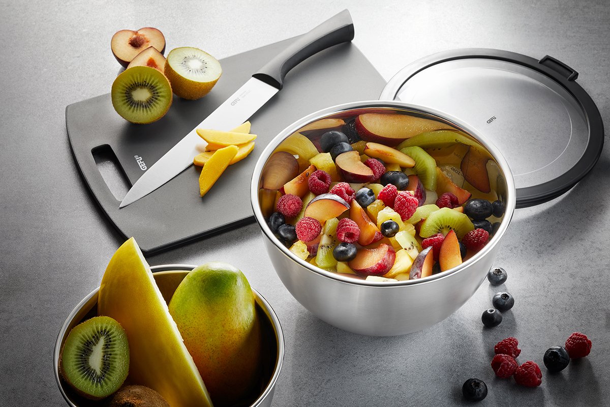 Gefu 89430 Alrededor Cuenco 8 L Acero Inoxidable 3 Pieza(S)