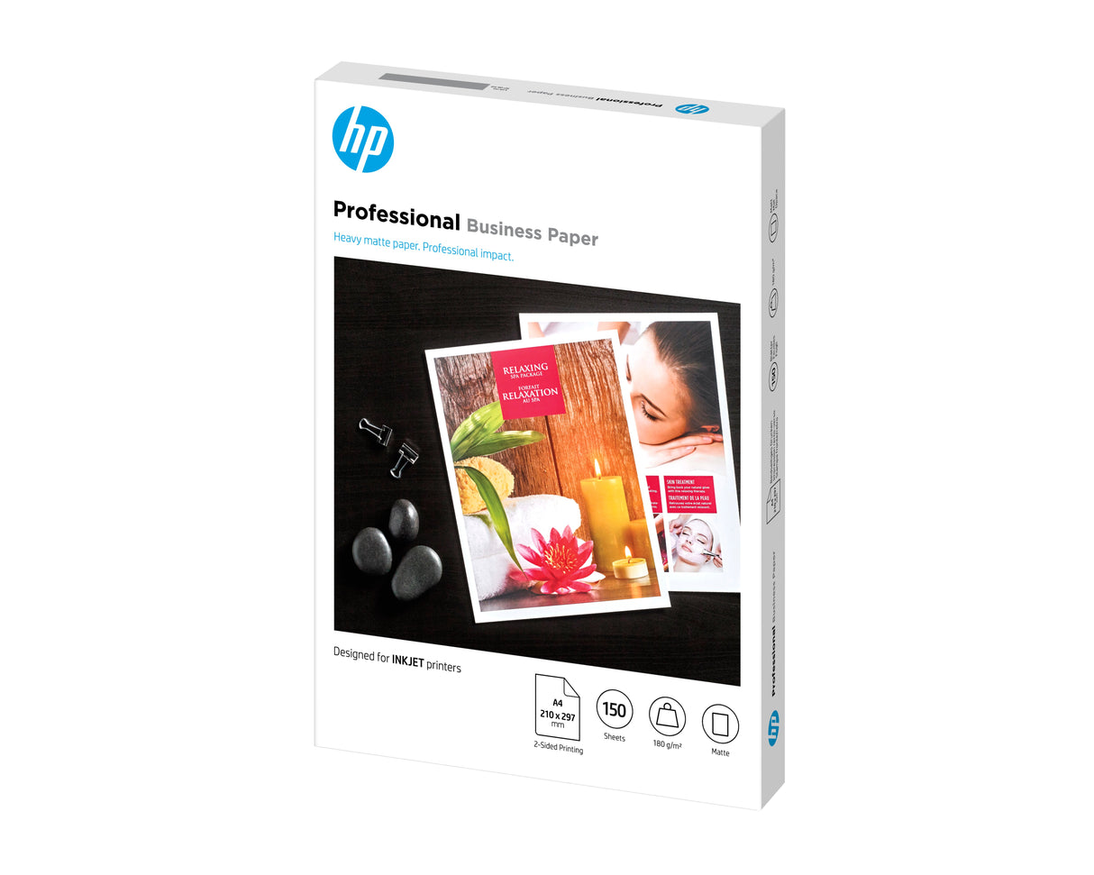 EAN 0193905504879 - HP Professional Inkjet Matte FSC Paper 180 gsm-150 sht/A4/210 x 297 mm papel para impresora de inyección imagen 6