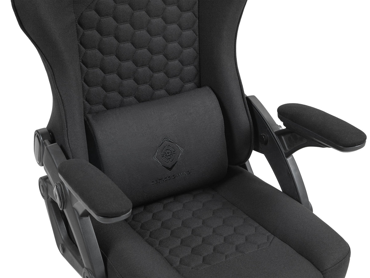 Deltaco Dc130 Gamingstuhl Soft Woven Mesh, Schwarz
