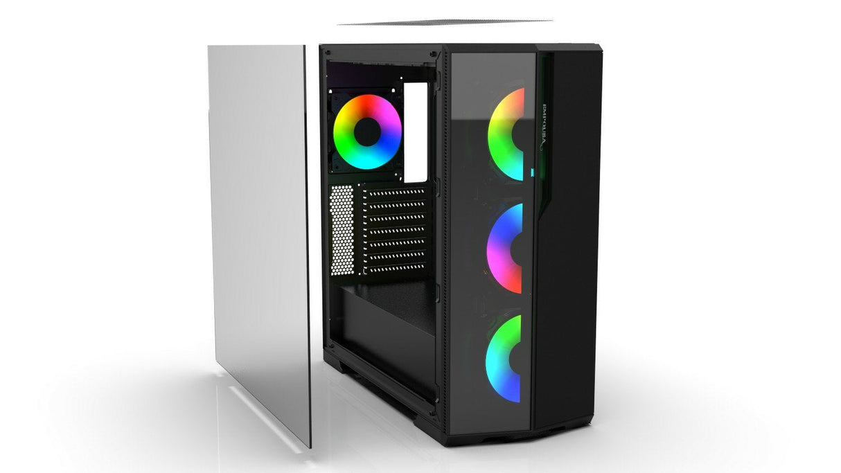 Caja Pc Inca Emg-17xn Midi Tower Negro