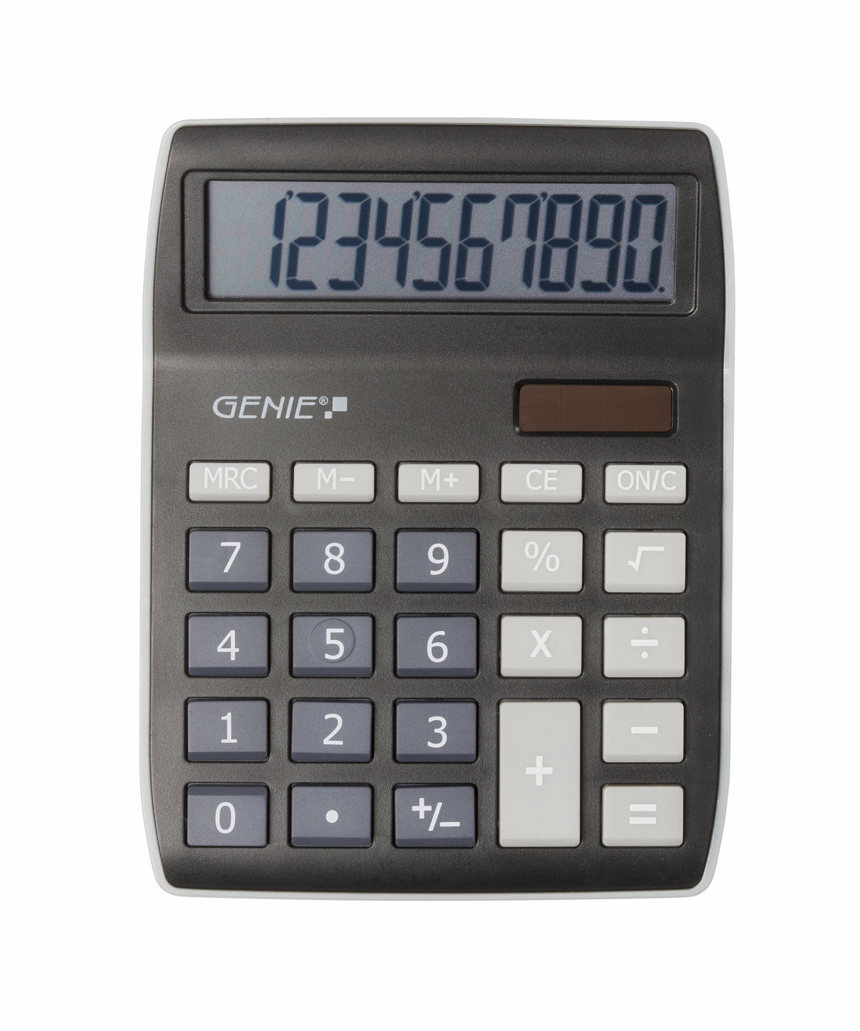 Calculadora De Sobremesa Genie 840negro Negra 10 Dígitos