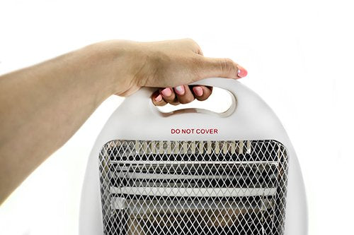 Calefactor Eléctrico Mesko Home Ms 7710 Interior Blanco 800 W De Cuarzo