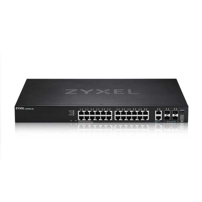 Zyxel Xgs2220-30 Gestionado L3 Gigabit Ethernet (10/100/1000) Negro
