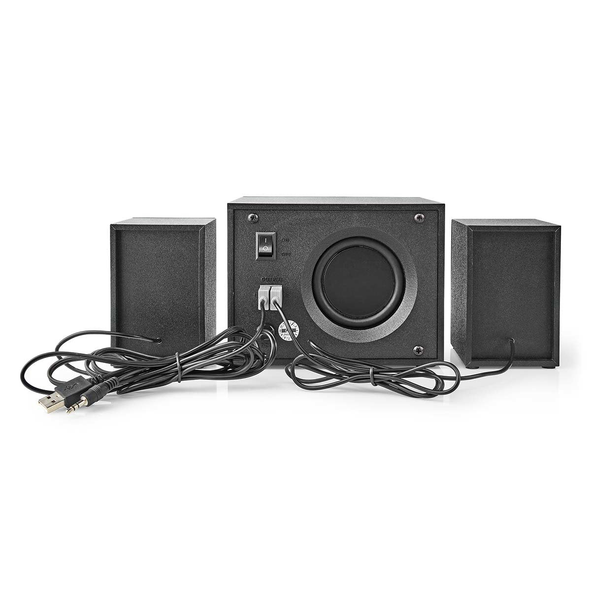 EAN 5412810411290 - Nedis GSPR31021BK altavoz De 2 vías Negro Alámbrico 11 W imagen 4