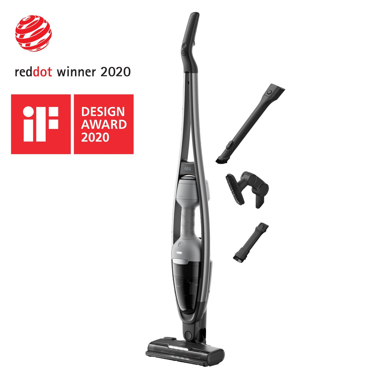 EAN 7332543822119 - AEG AS62CB25UG Aspiradora escoba Batería Secar Sin bolsa 0,35 L Gris 2,5 Ah imagen 5