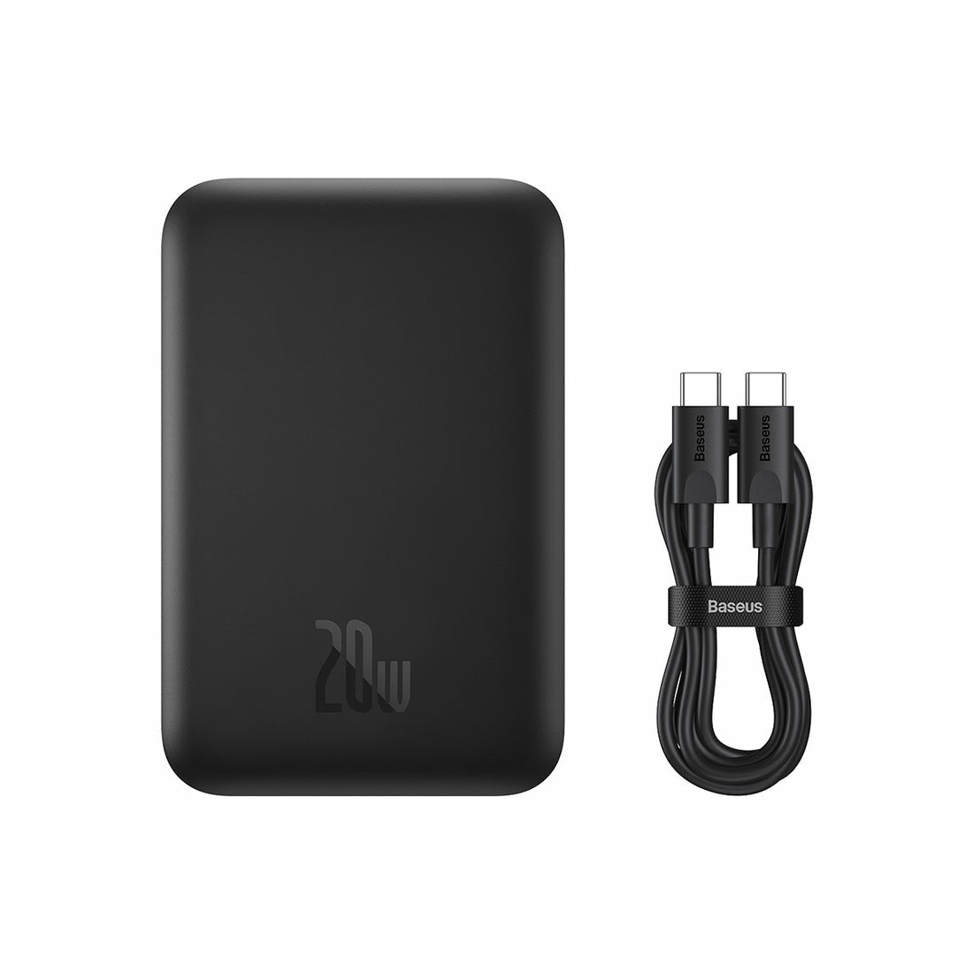 Baseus P10059002113-00 Batería Externa 6000 Mah Cargador Inalámbrico Negro