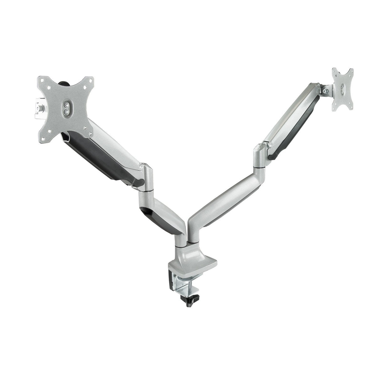 Tooq Soporte De Mesa Con Brazos Articulados Para 2 Monitores De 13"-32" - Giratorio E Inclinable - Piston De Gas - Peso