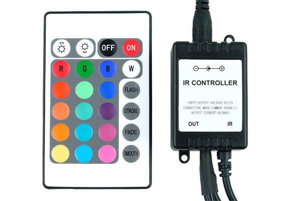 Phobya Led-Flexlight Rgb-Contr. Remote Kit De Gestión De Cables