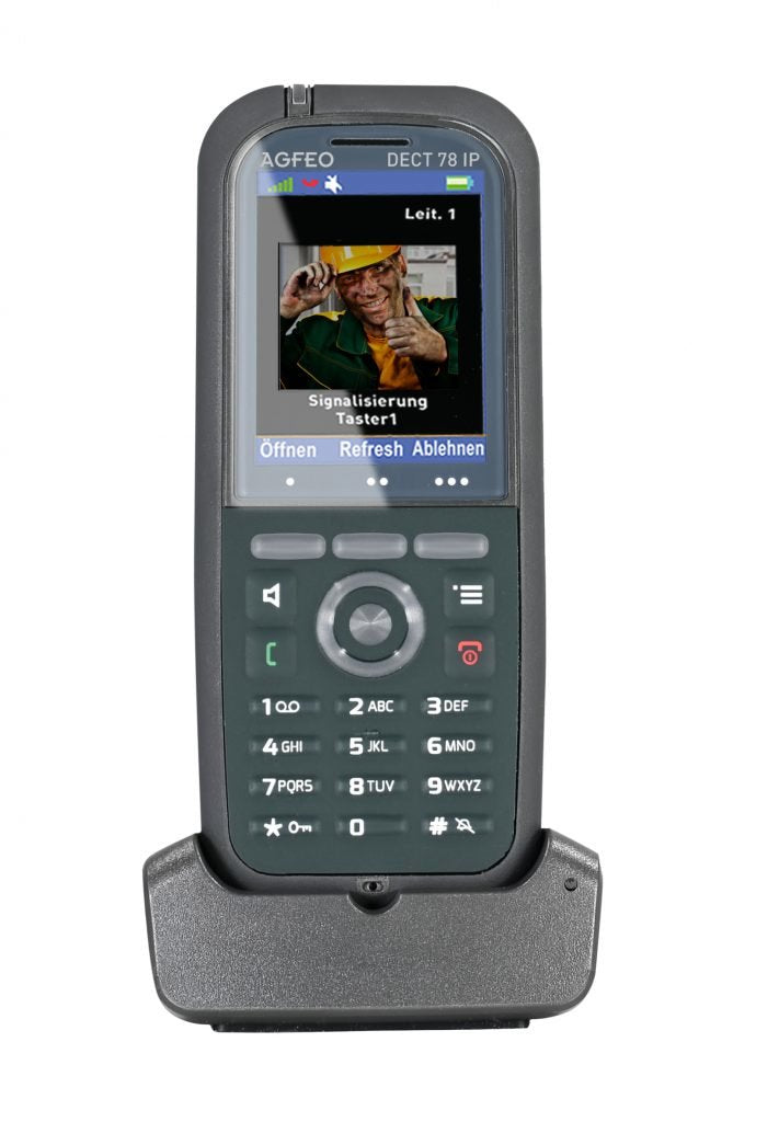 Agfeo Dect 78 Ip Teléfono Ip Gris Tft