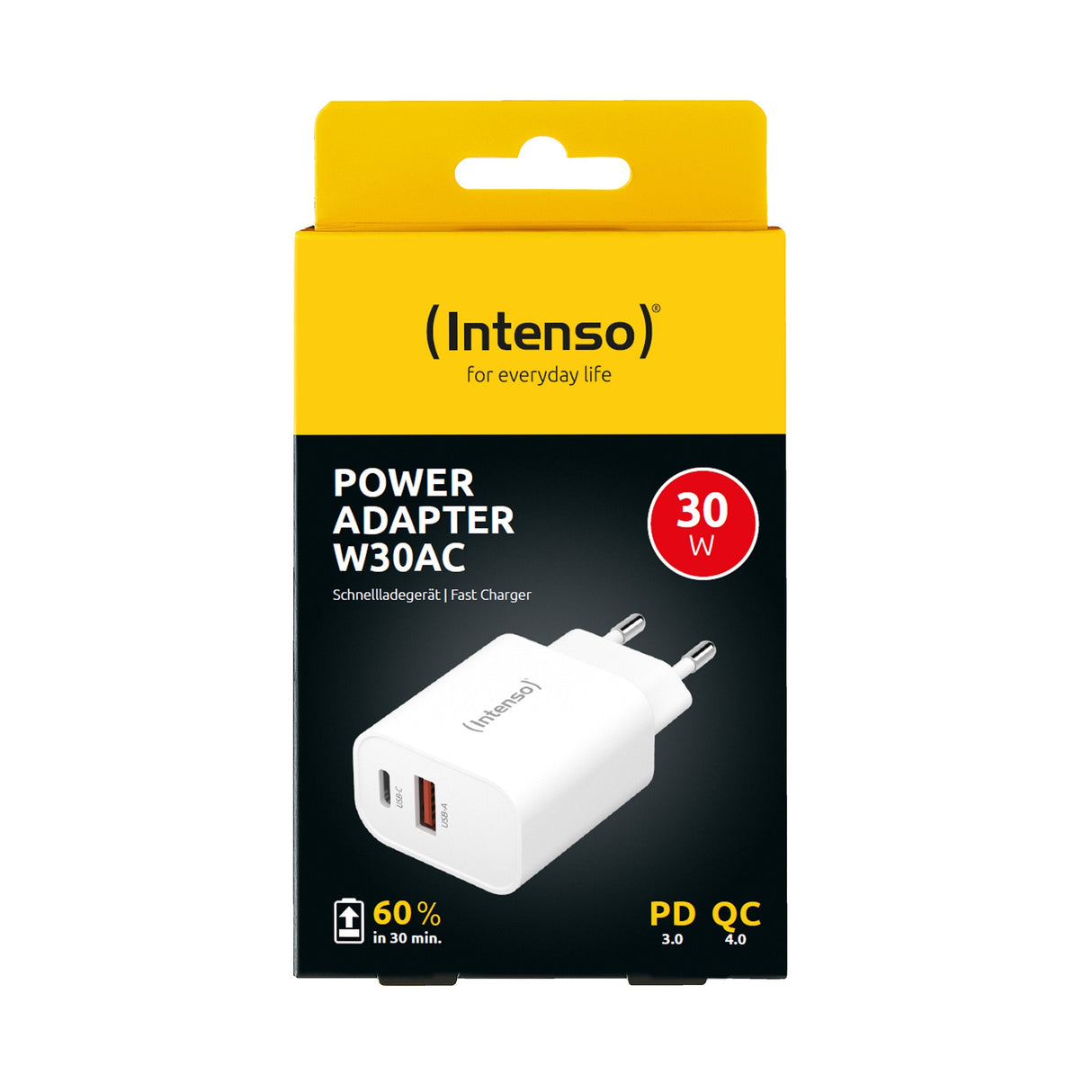 Adaptador De Alimentación Usb-A/Usb-C/7803012 Intenso