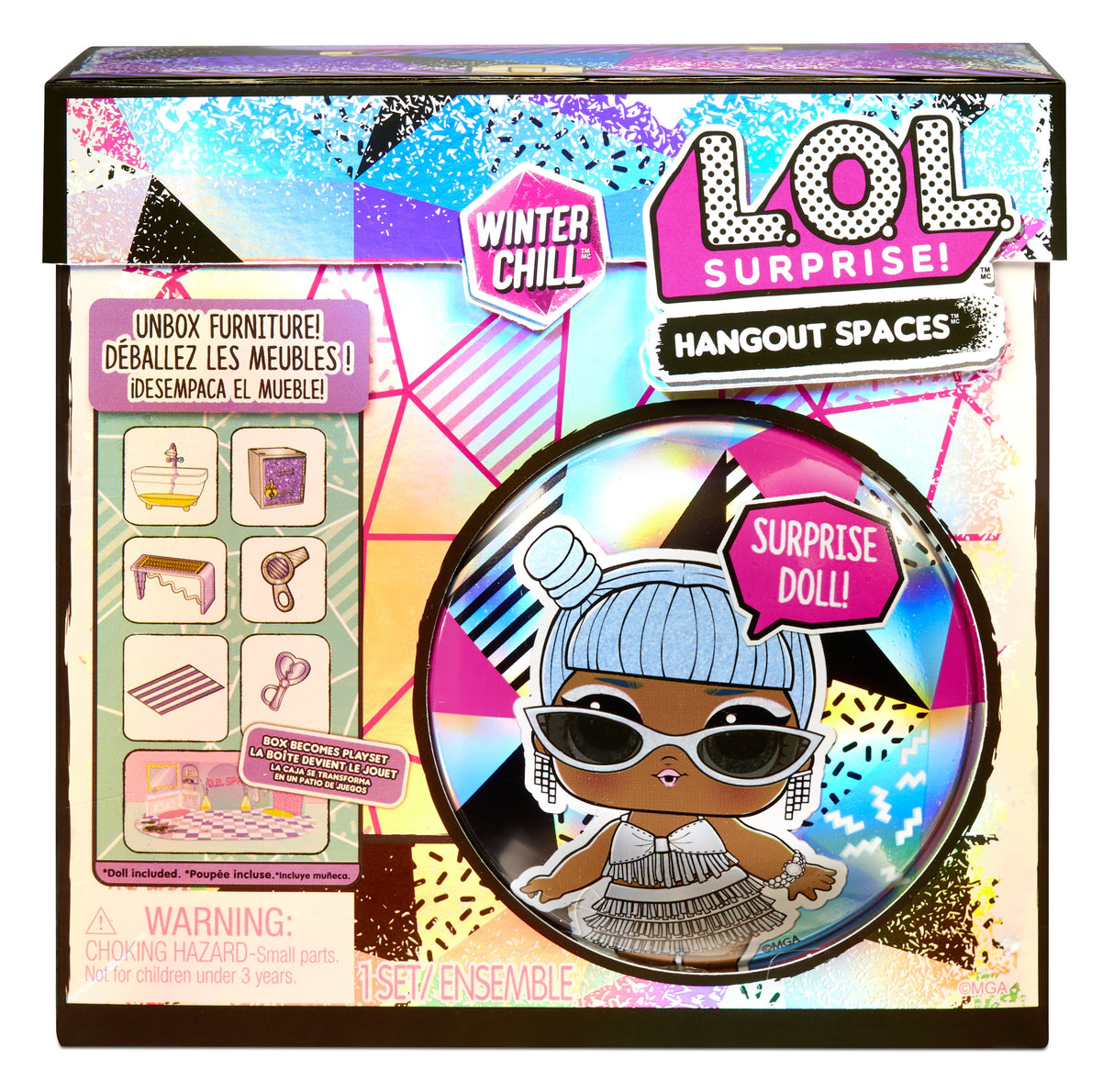 EAN 35051118350 - L.O.L. Surprise! Winter Chill Spaces Playset with Doll- Style 4 imagen 6