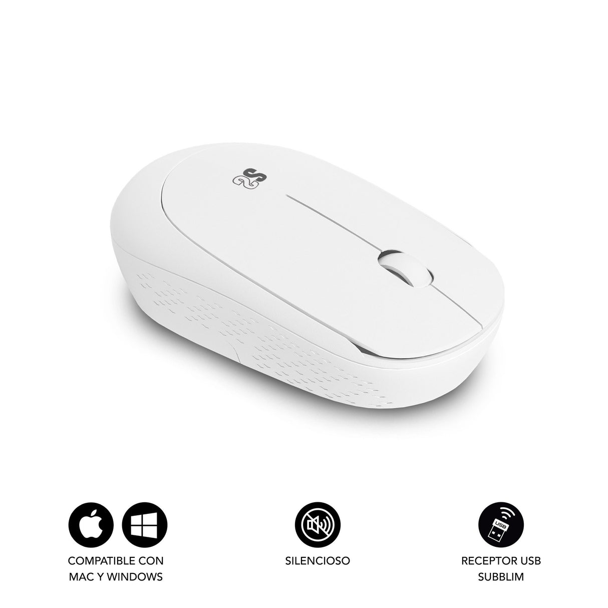EAN 8436586742539 - SUBBLIM SUBMO-B2SW011 ratón Oficina Ambidextro RF inalámbrico Óptico imagen 2