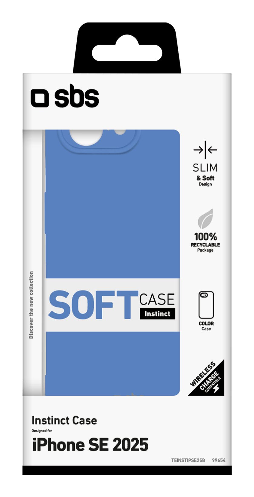 EAN 8018417499654 - SBS TEINSTIPSE25B funda para teléfono móvil 15,4 cm (6.06") Azul imagen 2