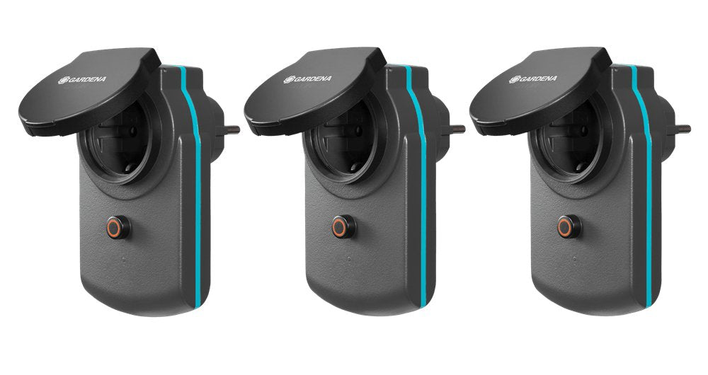 Gardena 19096-20 Juego De 3 Adaptadores De Corriente Inteligentes