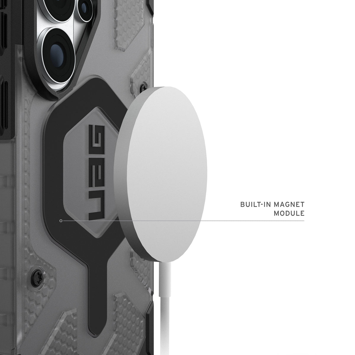 Uag Funda Pathfinder Clear Ceniza Negro Samsung Galaxy S26 Ultra