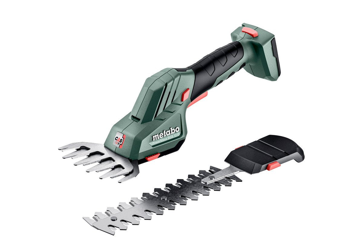 Metabo Powermaxx Sgs 12 Q (601608850) Tijera Cortasetos Y Cortacésped De Batería