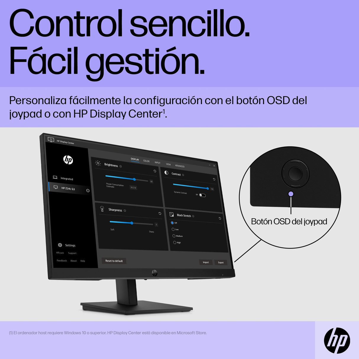 EAN 0196548131686 - HP P22h G5 FHD Monitor pantalla para PC 54,6 cm (21.5") 1920 x 1080 Pixeles Full HD LCD Negro imagen 15