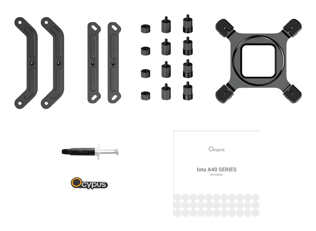 Refrigeracion Cpu Ocypus Iota A40 (Negro, 120 Mm) Iota-A40-Bk1nnwd00x-Gl