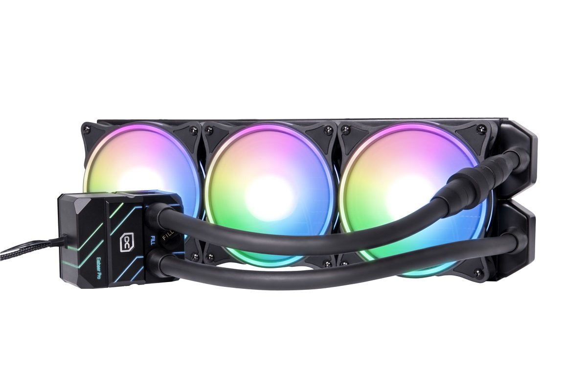 EAN 4250197117715 - Alphacool Eisbaer Pro Aurora 360 Procesador Sistema de refrigeración líquida todo en uno 12 cm Negro, Bla imagen 1