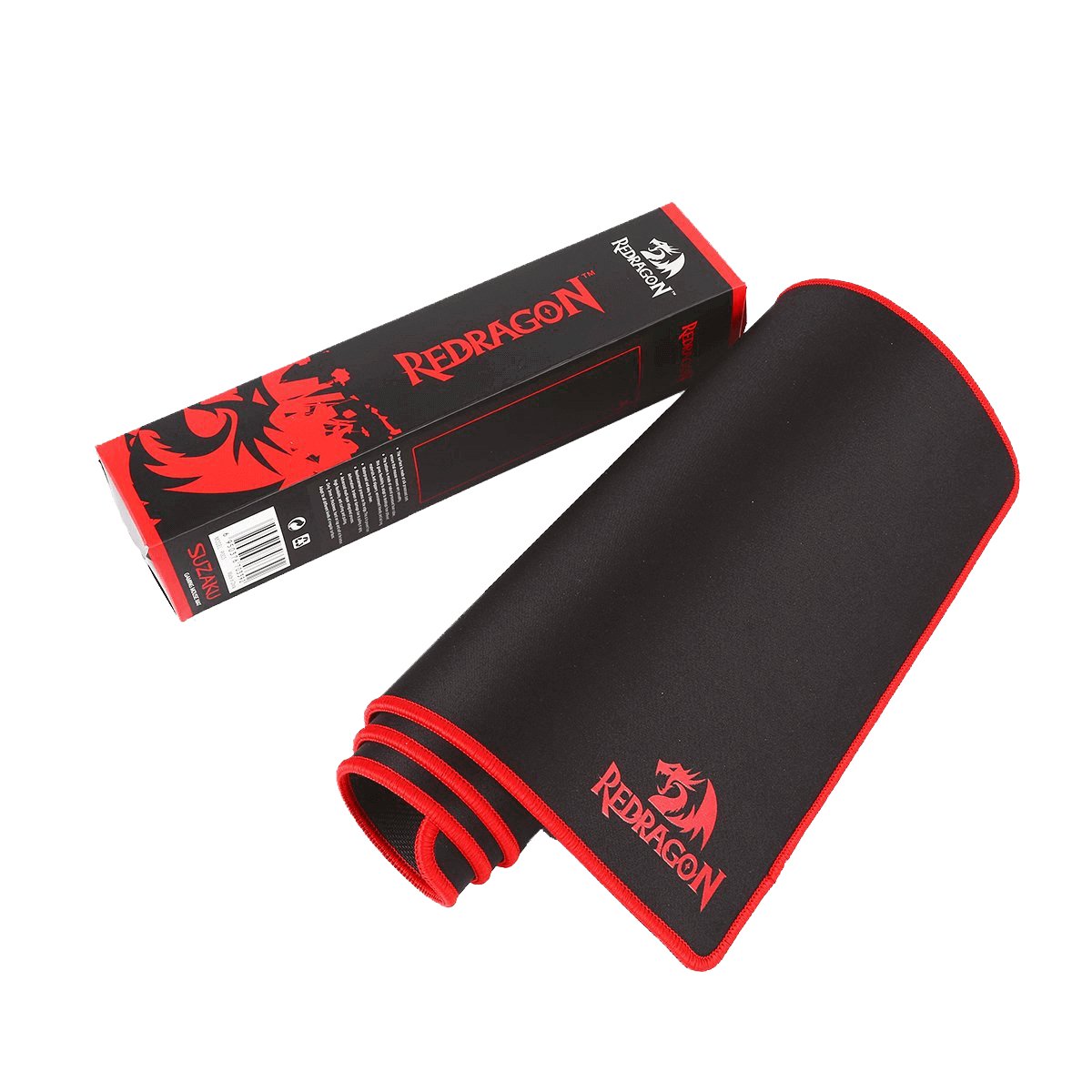 EAN 6950376703392 - REDRAGON P003 alfombrilla para ratón Alfombrilla de ratón para juegos Negro, Rojo imagen 3