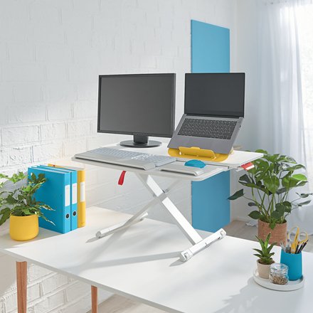 EAN 4002432129430 - Leitz 65320085 escritorio de pie Gris imagen 2