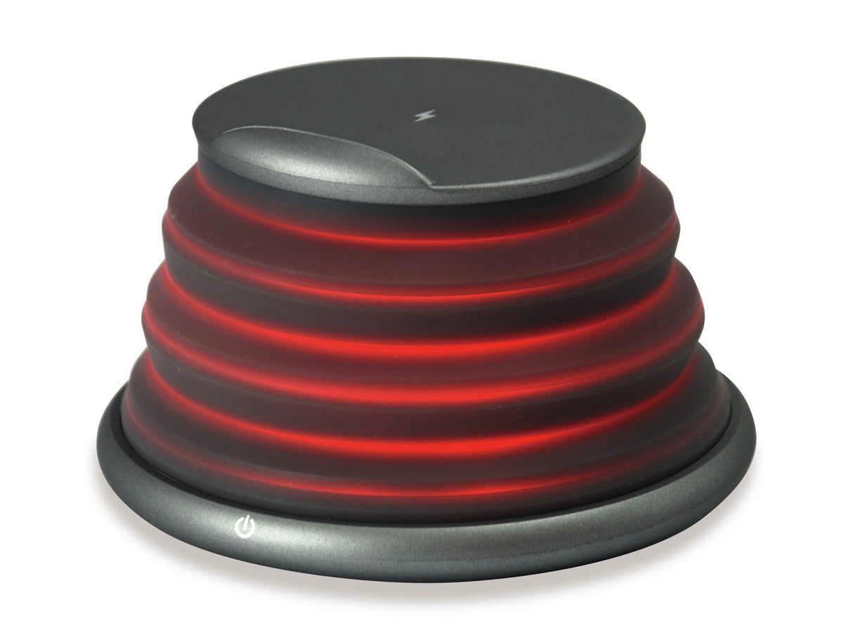 Conceptronic Cargador Inalambrico Qi 10w Soporte Plegable Grisâ Gorgon02g