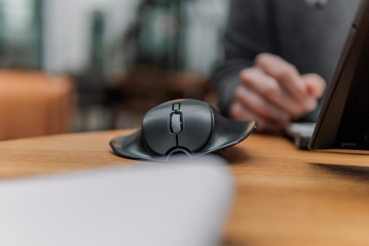 Bakkerelkhuizen Handshoemouse Shift Bluetooth Ratón Ambidextro Óptico 1000 Dpi