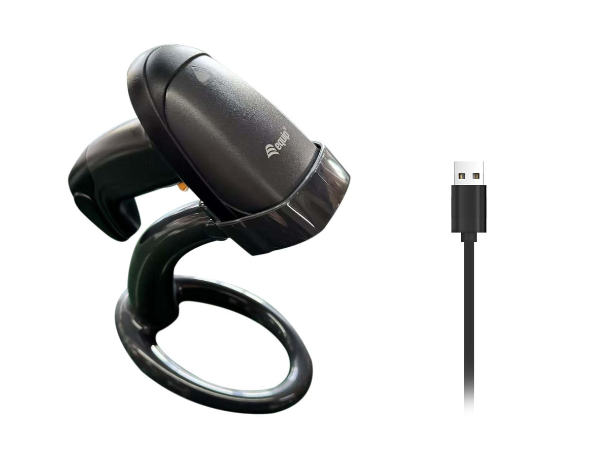 EAN 4015867231692 - Equip 351023 lector de código de barras Lector de códigos de barras portátil 1D LED Negro imagen 7